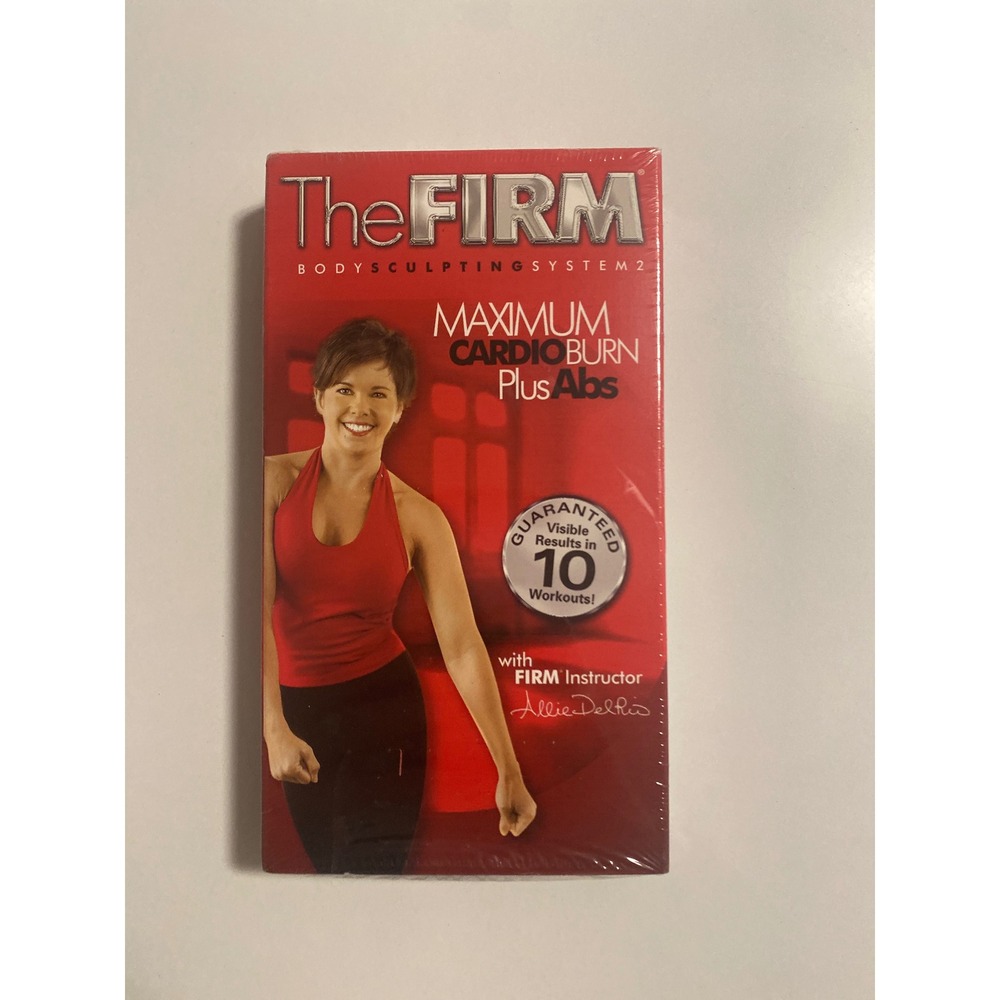 The FIRM Body Sculpting System 2 Maximum Cardio Burn Plus Abs Allie DelRio VHS